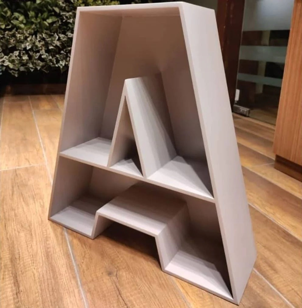 ALPHABET SHELF LETTER A