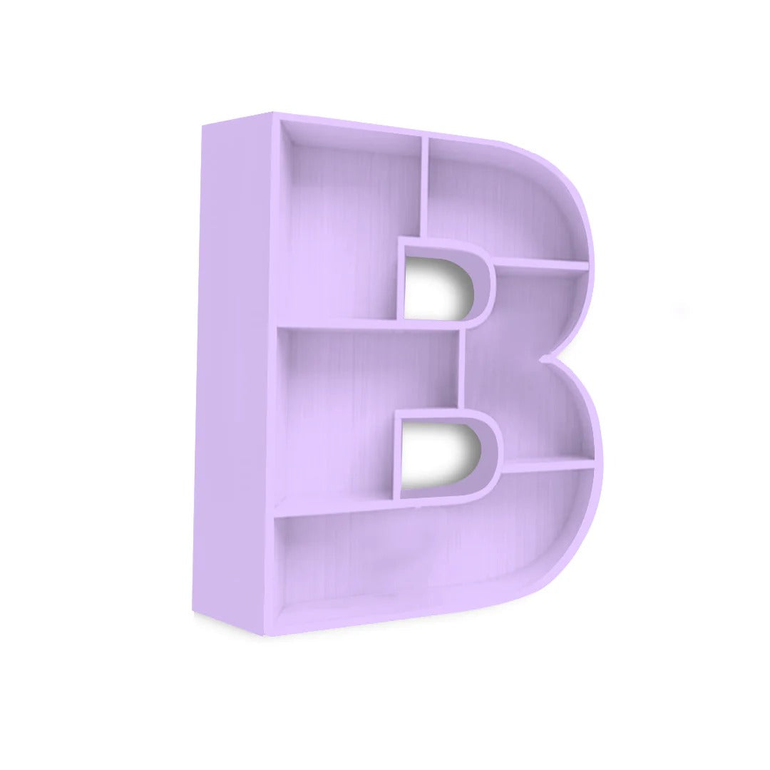 ALPHABET SHELF LETTER B