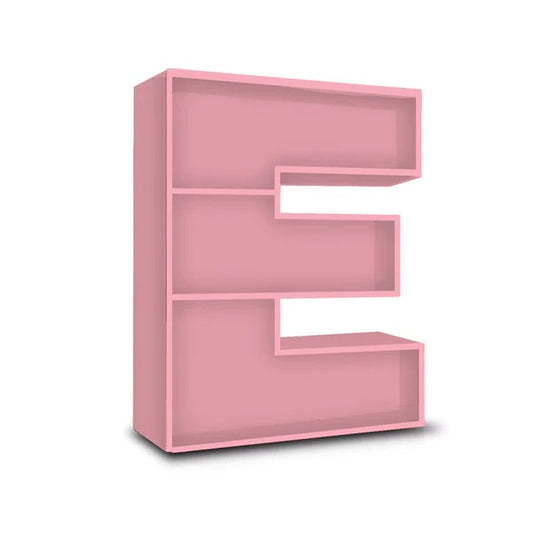 ALPHABET SHELF LETTER E