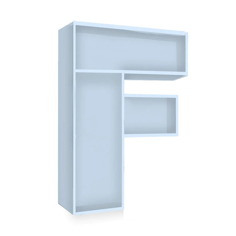 ALPHABET SHELF LETTER F