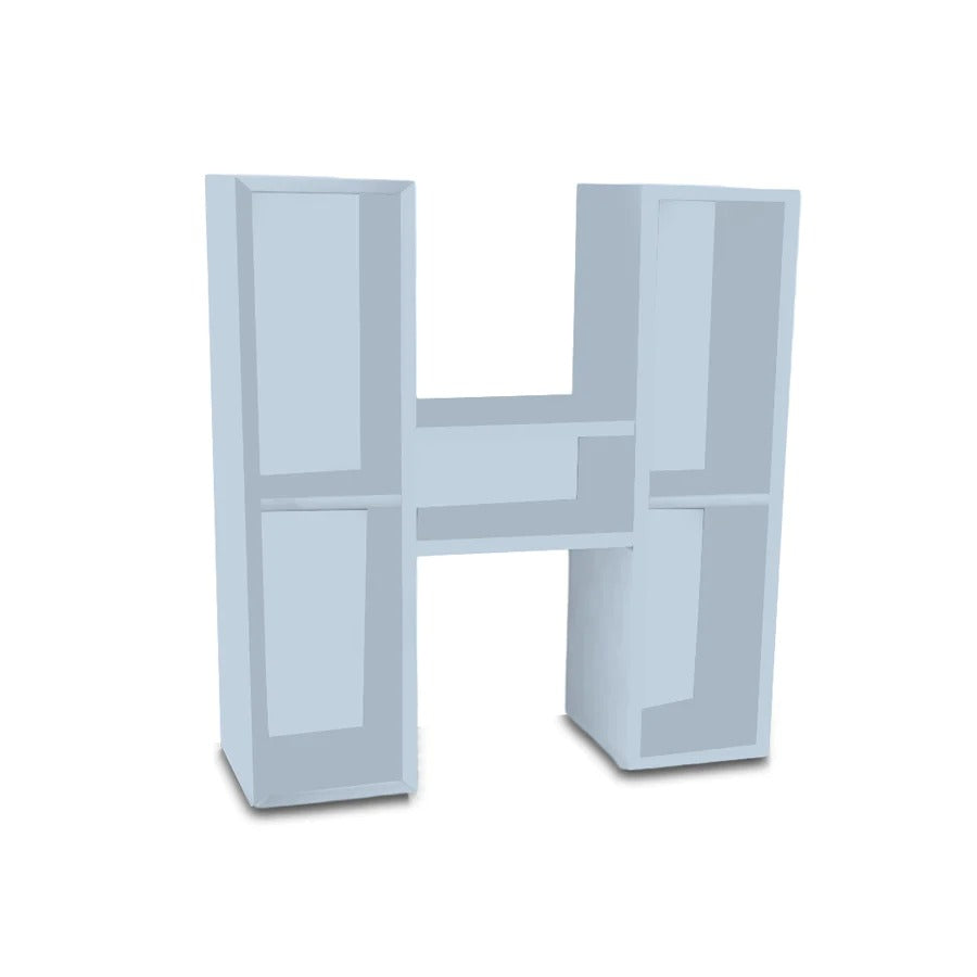 ALPHABET SHELF LETTER H