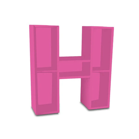 ALPHABET SHELF LETTER H