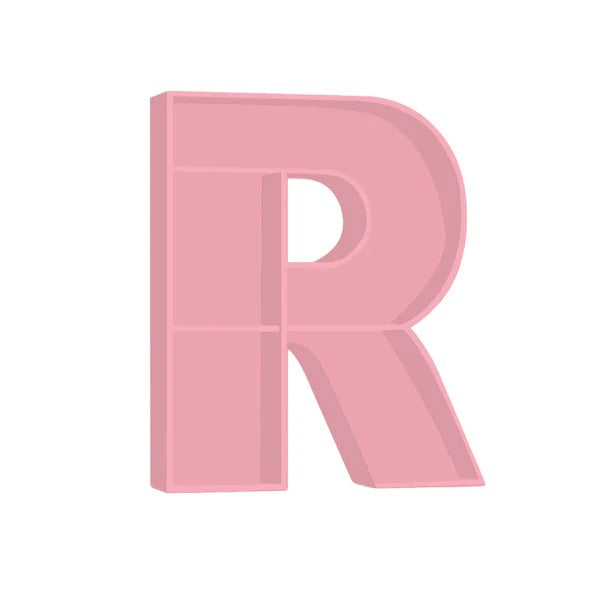 ALPHABET SHELF LETTER R